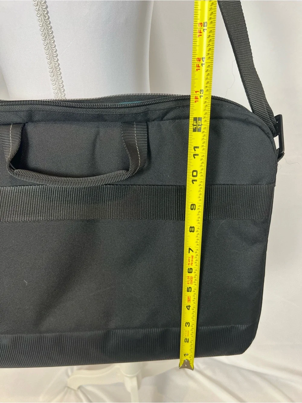Case Logic Black and Gray Laptop Messenger Bag for Men